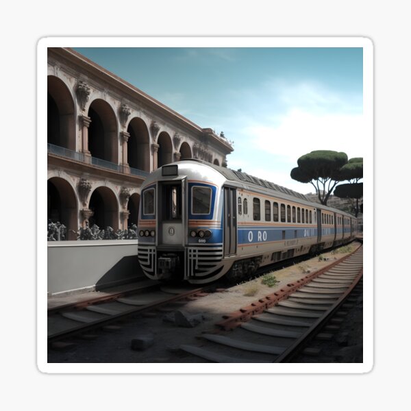 Train in Ancient Rome Sticker