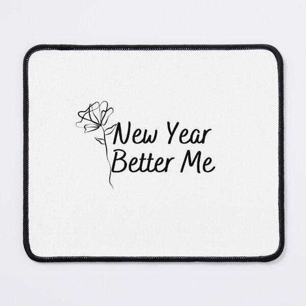 Item preview, New Year Better Me Flower Simple designed and sold by Modernmillenial.