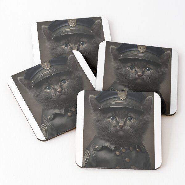 Item preview, Kitten Cop designed and sold by Paul Neuhaus.
