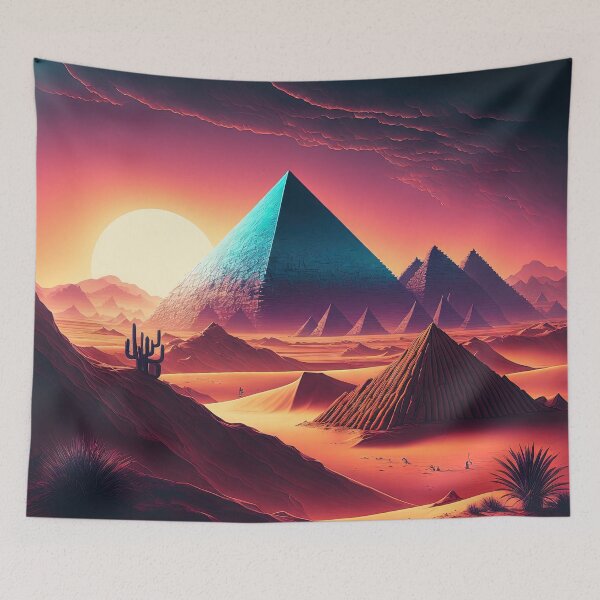 Item preview, Synthwave Illuminations: The Glow of Retro-Futurism designed and sold by Mullet Monkey.