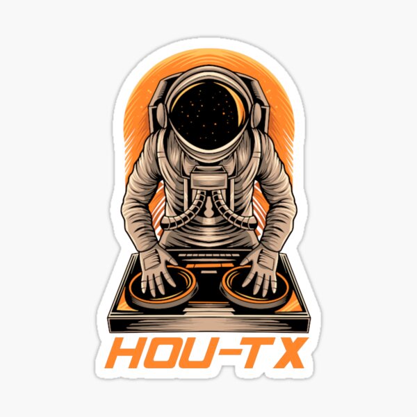 Bronko55 No.22 – Astronaut, Houston Sticker