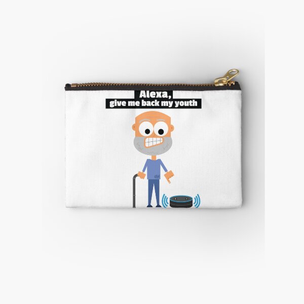 Item preview, Alexa, give me back my youth. Alexa Meme Funny Health Old Age Anti Aging Fountain Of Youth designed and sold by doseofwin.