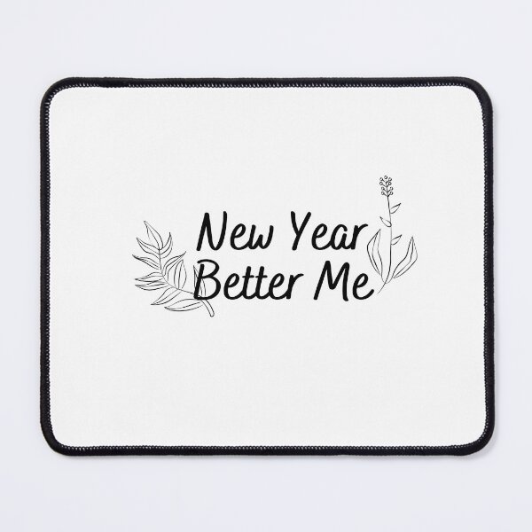 Item preview, New Year Better Me Flower Simple designed and sold by Modernmillenial.