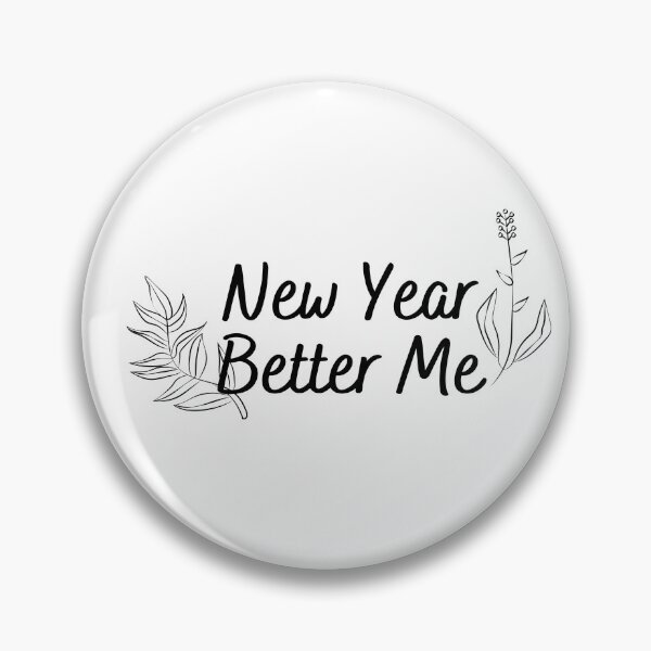 Item preview, New Year Better Me Flower Simple designed and sold by Modernmillenial.