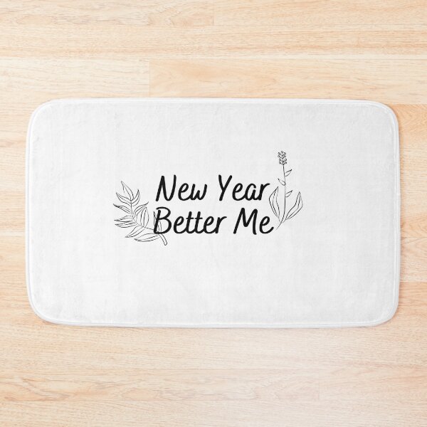 Item preview, New Year Better Me Flower Simple designed and sold by Modernmillenial.