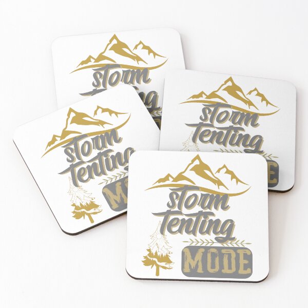 Item preview, storm tenting mode, forest river sun inside tree pine designed and sold by movie-popcorn.