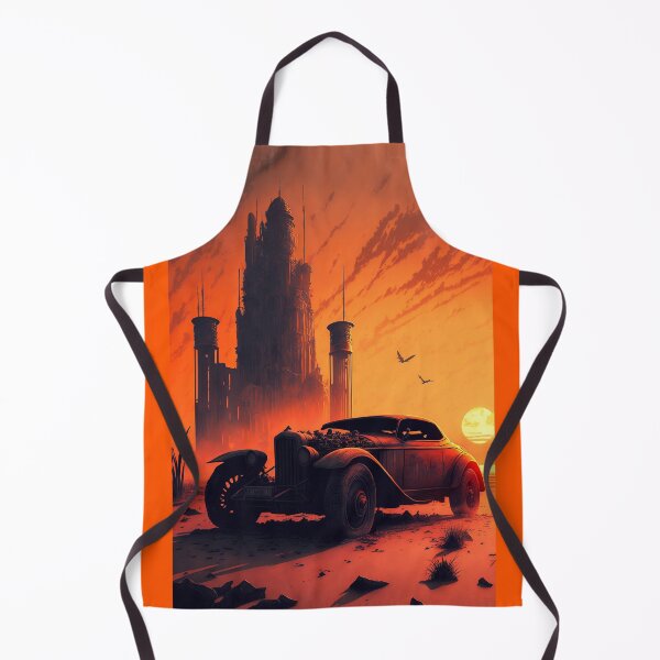 Item preview, Dystopian Sunrise: A Post-Apocalyptic Hot Rod Scene for Fans of Brutalism and American Industry #15 designed and sold by RodZnRoll.