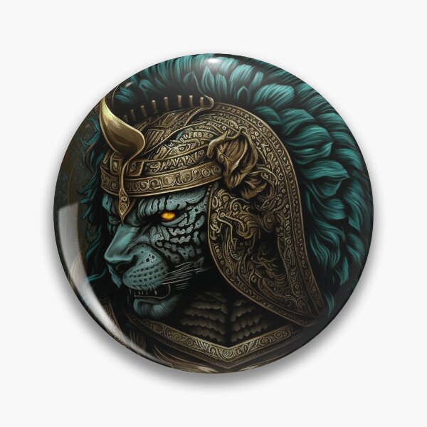 Item preview, Aztec Jaguar Warrior - Fantastical Design designed and sold by RuizCreative.