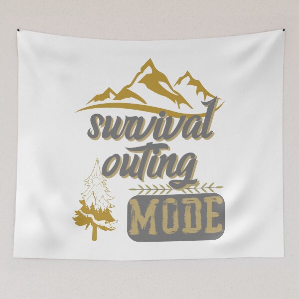 Item preview, survival outing mode, forest river sun inside tree pine designed and sold by movie-popcorn.