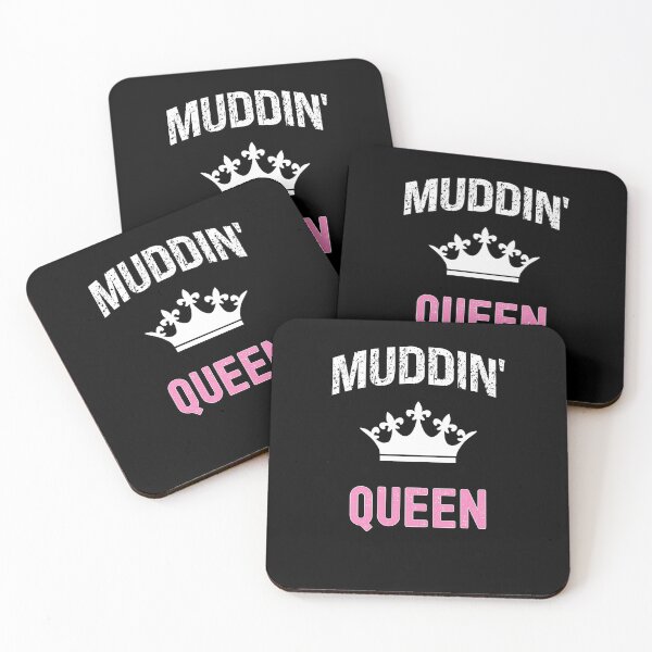 Item preview, Muddin Queen Funny Off Road Racing Dirt Bike Lover designed and sold by SharpThreadZ.