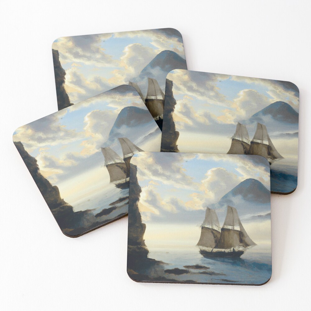 Item preview, Coasters (Set of 4) designed and sold by Fabled-Gallery.