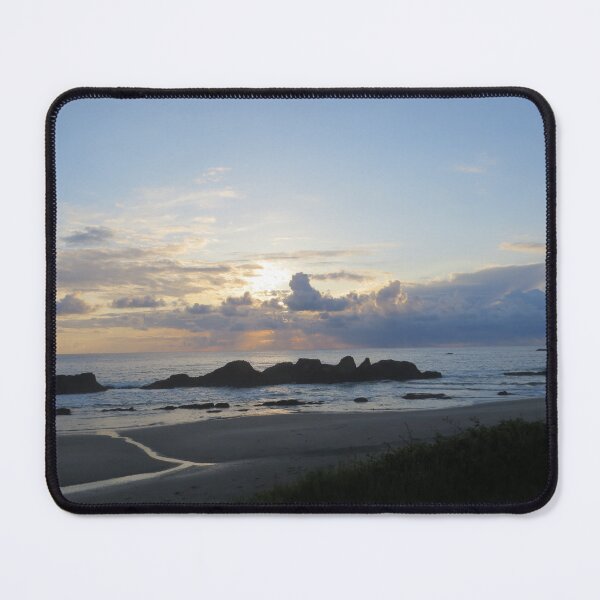 Item preview, Sunset over the Pacific Ocean - Central Oregon Coast At Low Tide designed and sold by TechLaughs.