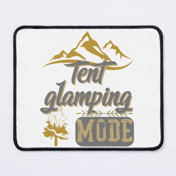 Item preview, tent glamping mode, forest river sun inside tree pine designed and sold by movie-popcorn.