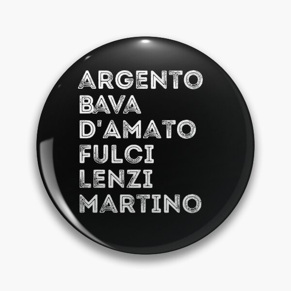 Item preview, Italian Horror and Giallo Directors designed and sold by AUZANA.