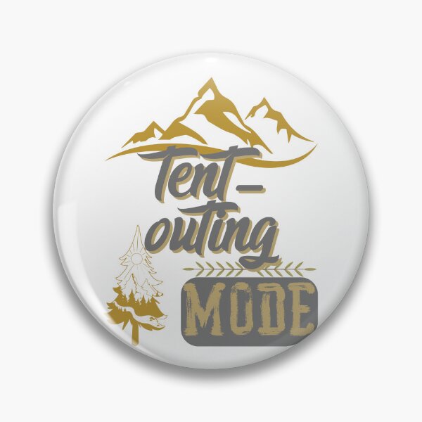 Item preview, tent- outing mode, forest river sun inside tree pine designed and sold by movie-popcorn.