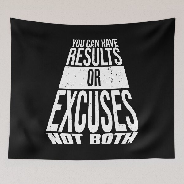 Item preview, Results Over Excuses designed and sold by PerfectArt Shop.