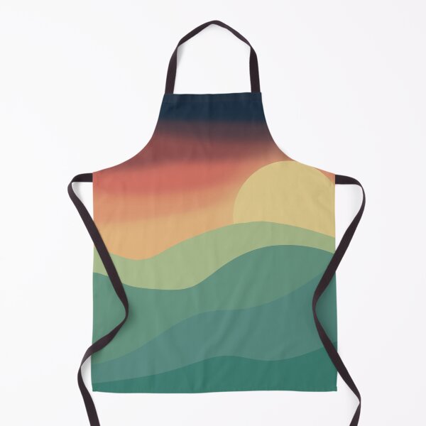 Item preview, Muted Landscape At Sunset with blur | Digital Artwork designed and sold by mollysdoodleboo.