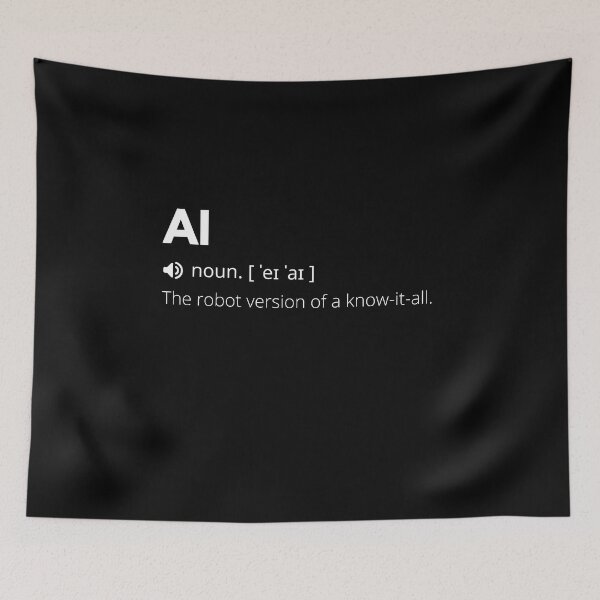 Item preview, Funny AI Definition, Artificial Intelligence designed and sold by Funny  Definition.