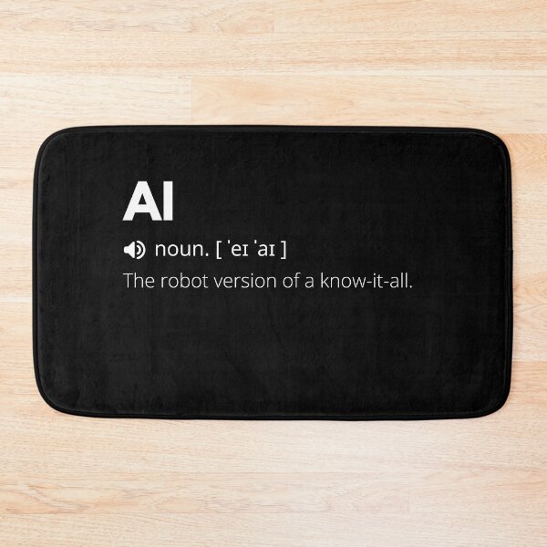 Item preview, Funny AI Definition, Artificial Intelligence designed and sold by Funny  Definition.