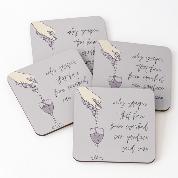 Item preview, Crushed grapes and good wine designed and sold by Audrey Bayne.