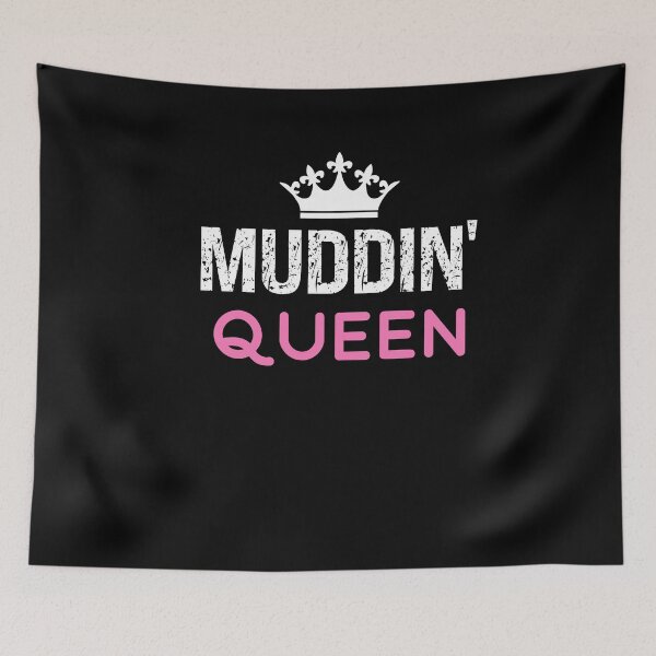 Item preview, Muddin' Queen Funny Off Road Dirt Bike Lover designed and sold by SharpThreadZ.