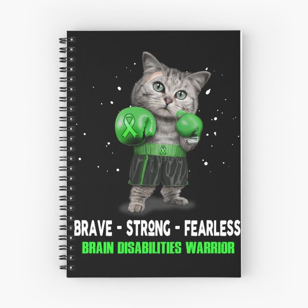 Item preview, Brain Disabilities Warrior - BRAVE STRONG FEARLESS designed and sold by Berriosly.