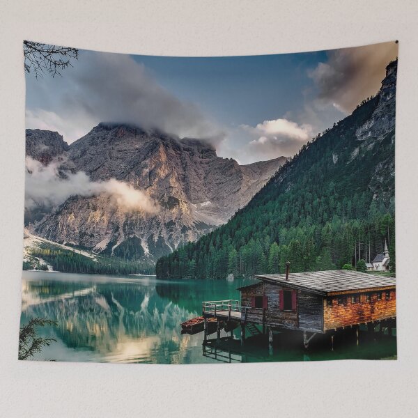 Item preview, mountain lake sky designed and sold by mottyshop.