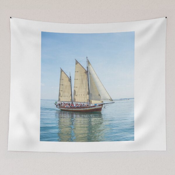 Item preview, Three Masted Sailing Ship designed and sold by CaptJohnny.