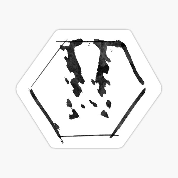 WE ARE BLOT OF THIS EARTH Sticker