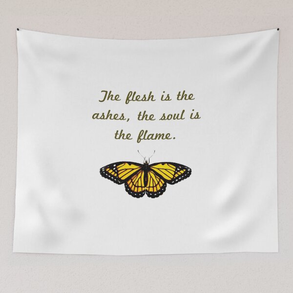 Item preview, The Flesh Is The Ashes designed and sold by CrankyOldDude.
