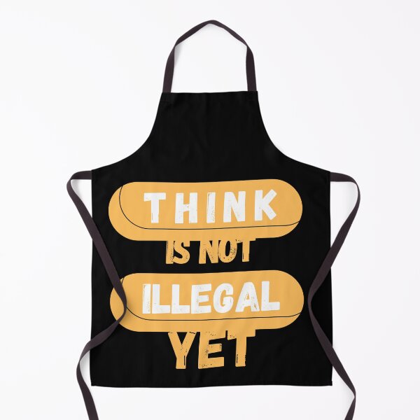 Item preview, Think Is Not Illegal Yet designed and sold by mu-art.