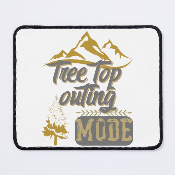 Item preview, tree top outing mode, forest river sun inside tree pine designed and sold by movie-popcorn.