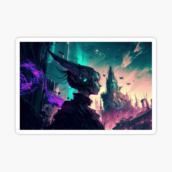 Cyberpunk Night City Mouse Pad for Sale by StellaTrove