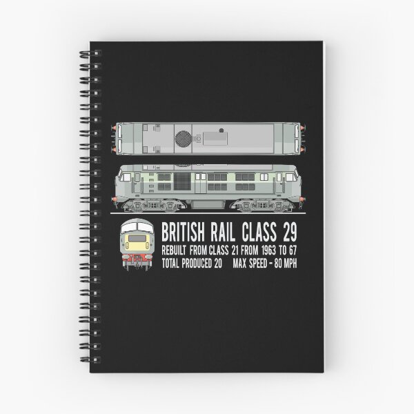Artikelvorschau, British Rail Klasse 29 Diesel-Elektrolokomotive Zug Diagramm Geschenk entworfen und verkauft von Maljonic.