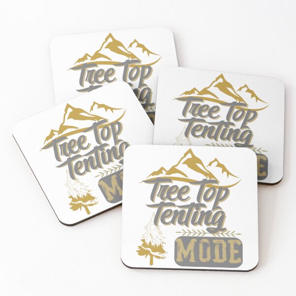 Item preview, tree top tenting mode, forest river sun inside tree pine designed and sold by movie-popcorn.