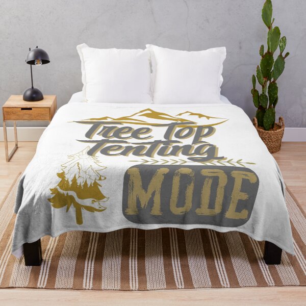 Item preview, tree top tenting mode, forest river sun inside tree pine designed and sold by movie-popcorn.