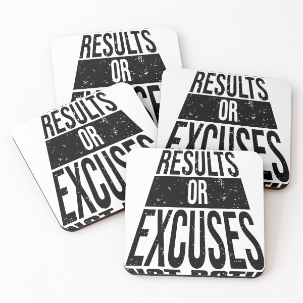 Item preview, Results Over Excuses designed and sold by PerfectArt Shop.