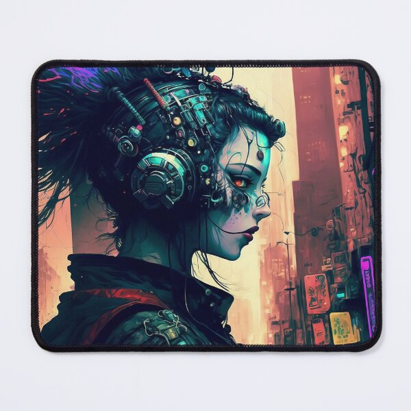 Item preview, Gothic Cyberpunk Girl designed and sold by rudekitten.