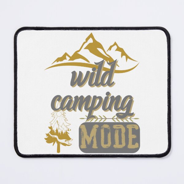 Item preview, wild camping mode, forest river sun inside tree pine designed and sold by movie-popcorn.