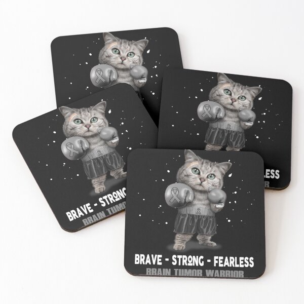 Item preview, Brain Tumor Warrior - BRAVE STRONG FEARLESS designed and sold by Berriosly.