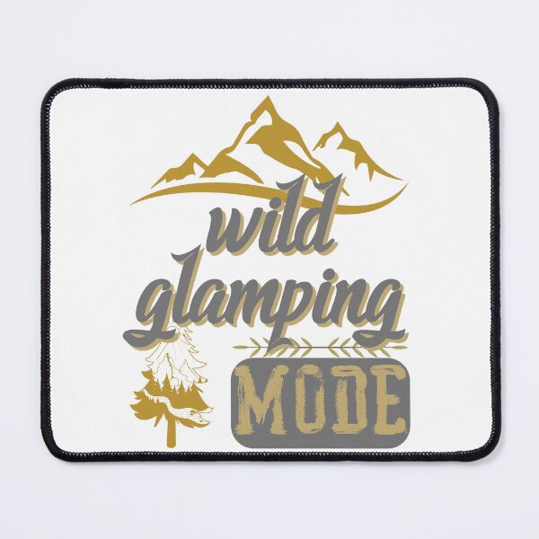 Item preview, wild glamping mode, forest river sun inside tree pine designed and sold by movie-popcorn.