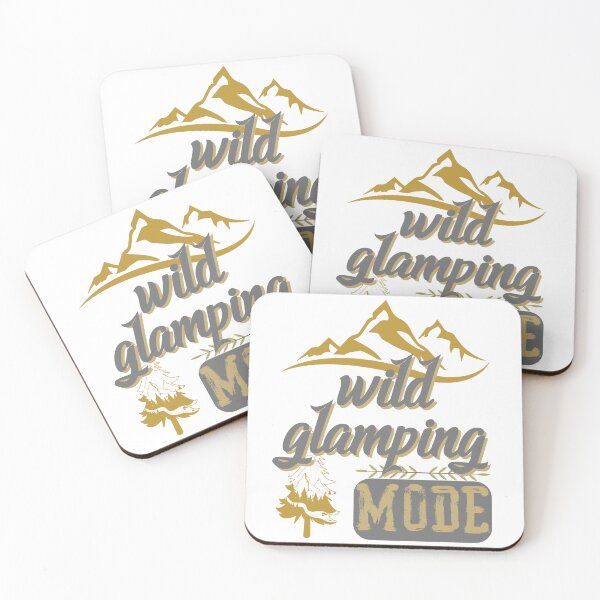 Item preview, wild glamping mode, forest river sun inside tree pine designed and sold by movie-popcorn.