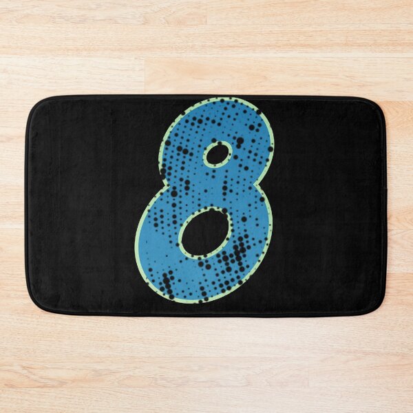 Item preview, Blue Number Shine-eight designed and sold by TVstuff.
