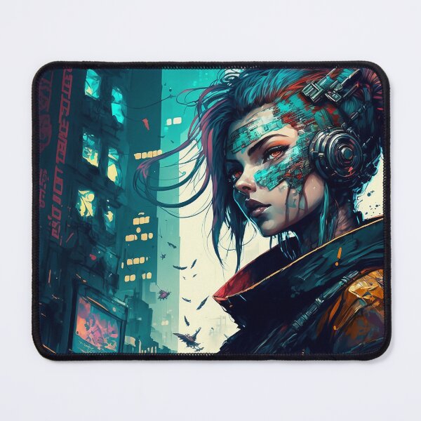 Item preview, Gothic Cyberpunk Girl designed and sold by rudekitten.