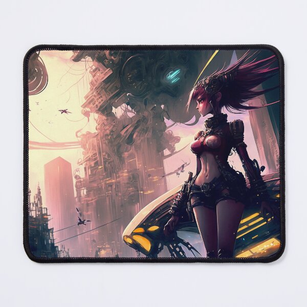 Item preview, Gothic Cyberpunk Girl designed and sold by rudekitten.