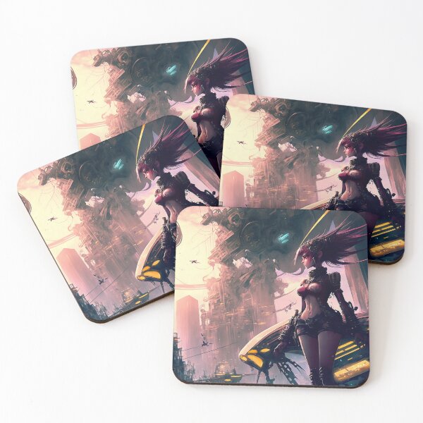 Item preview, Gothic Cyberpunk Girl designed and sold by rudekitten.