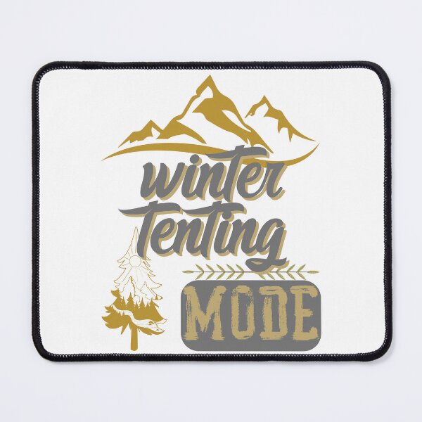Item preview, winter tenting mode, forest river sun inside tree pine designed and sold by movie-popcorn.