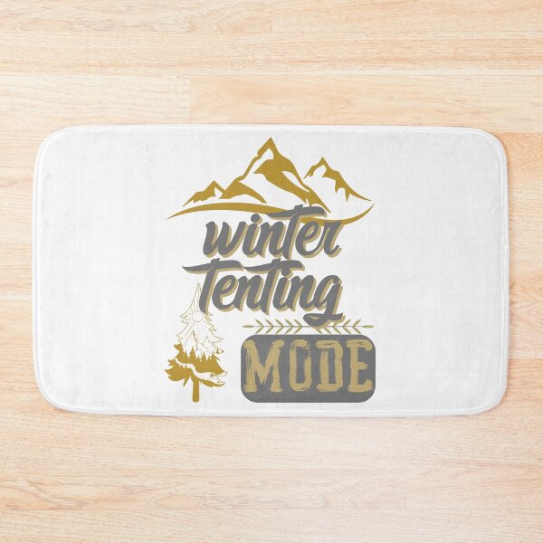 Item preview, winter tenting mode, forest river sun inside tree pine designed and sold by movie-popcorn.