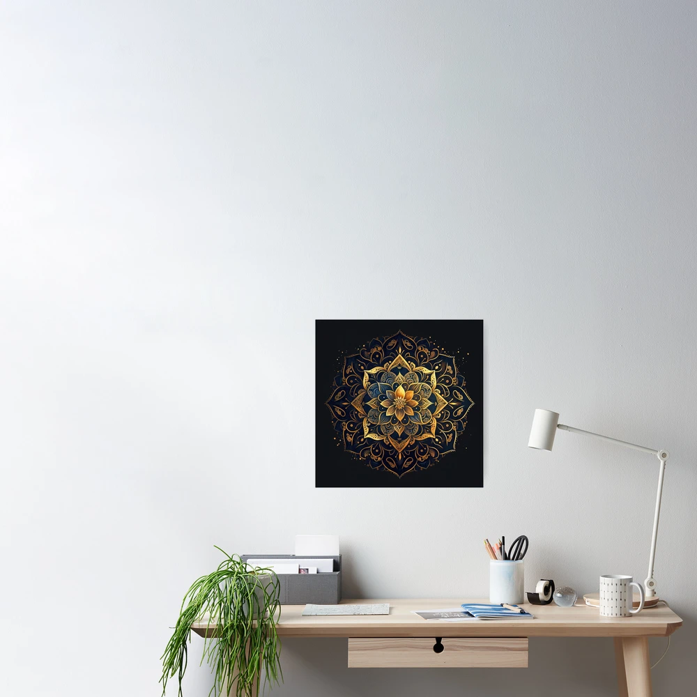 Rosebudstudio Mandala Framed Wall Art 20 X 20 - Deny Designs : Target