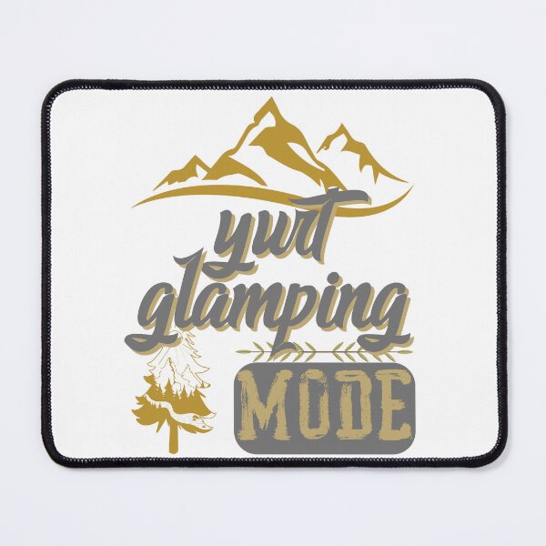 Item preview, yurt glamping mode, forest river sun inside tree pine designed and sold by movie-popcorn.